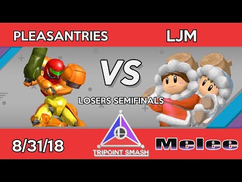 LJM (Ice Climbers) vs Pleasantries (Samus) - Tripoint Smash 26 Loser's Semifinals