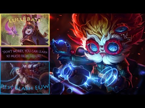 League of Legends `´ Best Fails `´ Lulu Bait vs Jinx Greed-Flash