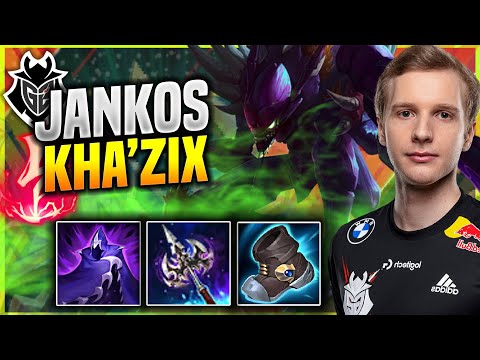 JANKOS IS A GOD WITH KHA'ZIX! - G2 Jankos Plays Kha'Zix JUNGLE vs Ekko! | Patch 11.15
