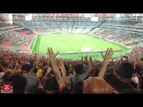 "EXPLOSÃO DA TORCIDA DO FLAMENGO NO PRIMEIRO GOL CONTRA O SPORTING CRISTAL - LIBERTADORES 2022 - 4K" Barra: Nação 12 • Club: Flamengo