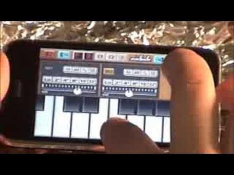 miniSynth, the iPhone Synthesizer (teaser)