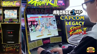Arcade1Up Street Fighter Capcom Legacy Edition with 12 Games (Riser Included) - Unboxing and Review!