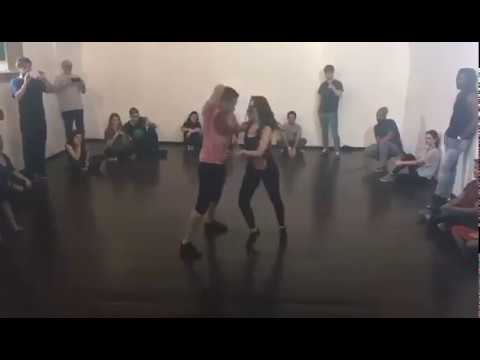 Victinho Maia (DF) e Juzinha (BH) dançando um Forrozinho em Lisboa - 2018