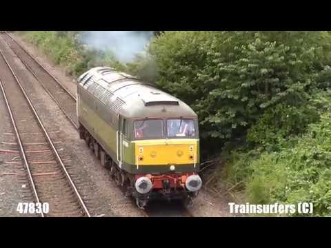 Freightliner Class 47 No. 47830 on 0K47 Crewe Basford Hall - Lostock Hall Jn on 26.06.17 - HD