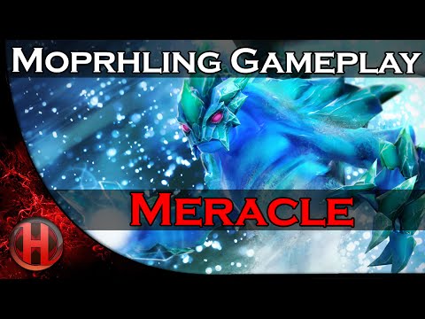 Meracle Morphling Double Rampage Gameplay Dota 2