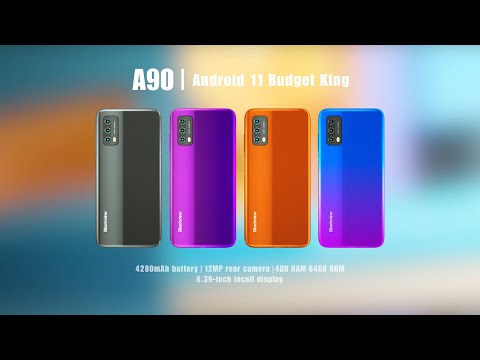 Blackview A90, 4GB+64GB, Side Fingerprint Identification, 4280mAh Battery