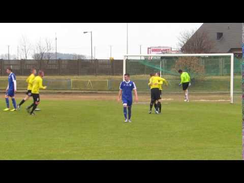 OKS Olesno - KS Krapkowice (rzut karny) - 18.03.2017