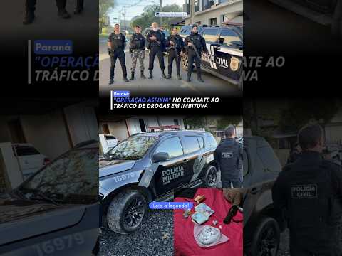 "OPERAÇÃO ASFIXIA" EM IMBITUVA