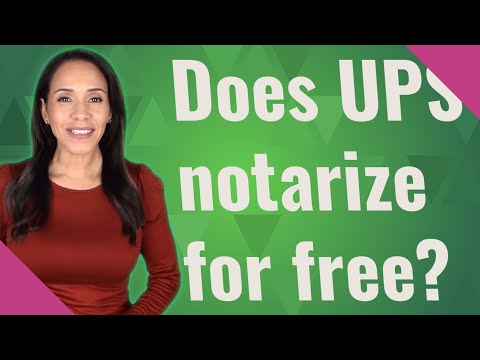 Does The Ups Store Offer Notary Services