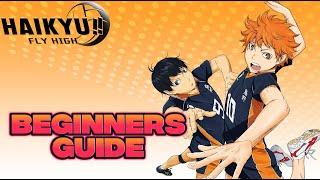 BEGINNERS GUIDE! | HAIKYU!! FLY HIGH
