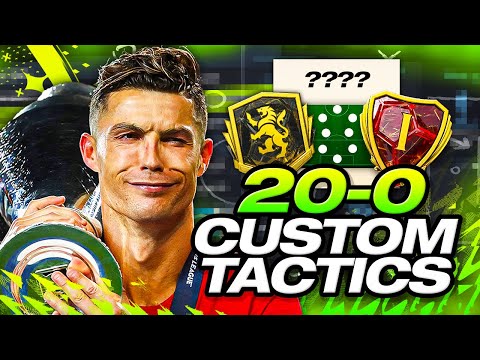 20-0 RANK 1 CUSTOM TACTICS & FORMATIONS! 🔥 FC 24 Ultimate Team