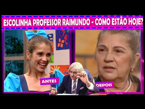 ESCOLINHA DO PROFESSOR RAIMUNDO COMO ESTÃO OS ATORES HOJE? ANTES E DEPOIS DO ELENCO DA ESCOLINHA
