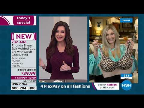 HSN | Rhonda Shear Intimates and Loungewear 02.04.2021 - 06 AM