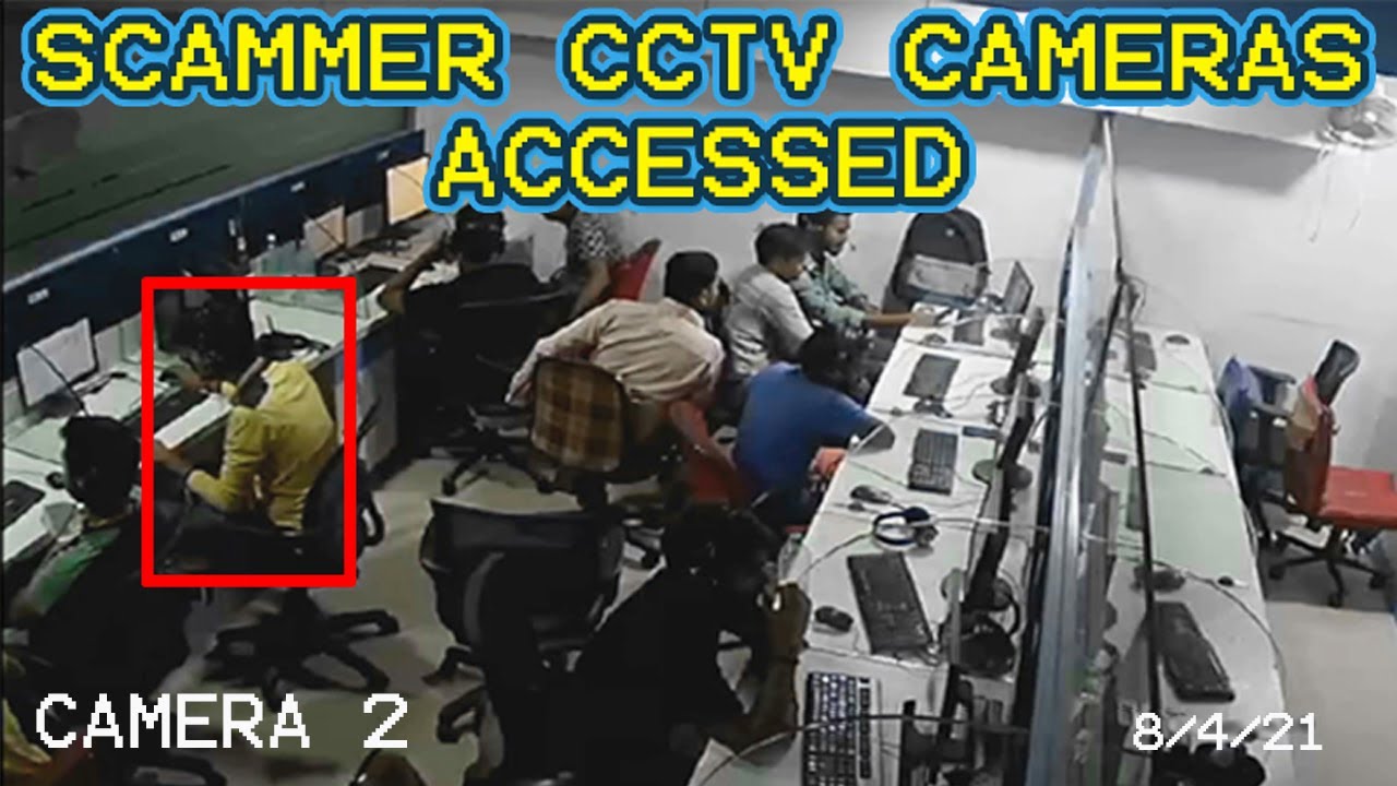 ACCESSING SCAMMER'S CCTV CAMERAS!