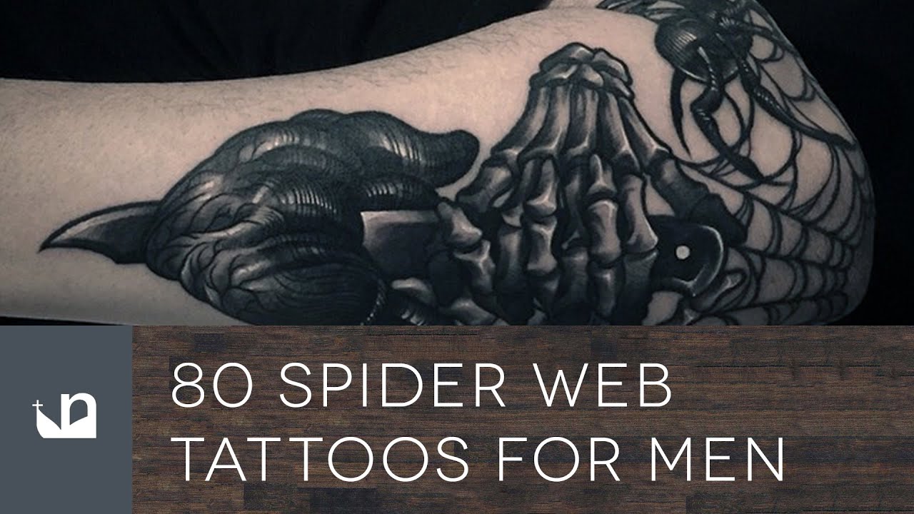 80 Spider Web Tattoos For Men