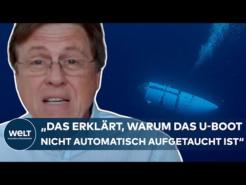 SUCHE NACH "TITAN": Raumfahrtexperte Prof. Walter glaubt, verschollenes U-Boot liegt am Meeresboden