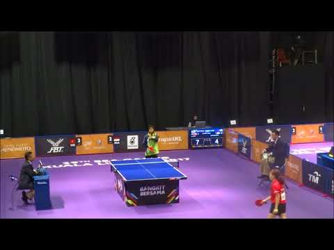 SEA Games 2017,Table tennis, Indonesia V Vietnam 4th Single,  25 8 2017 Women Group
