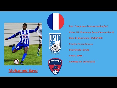Mohamed Bayo (Clermont Foot) 19/20 highlights