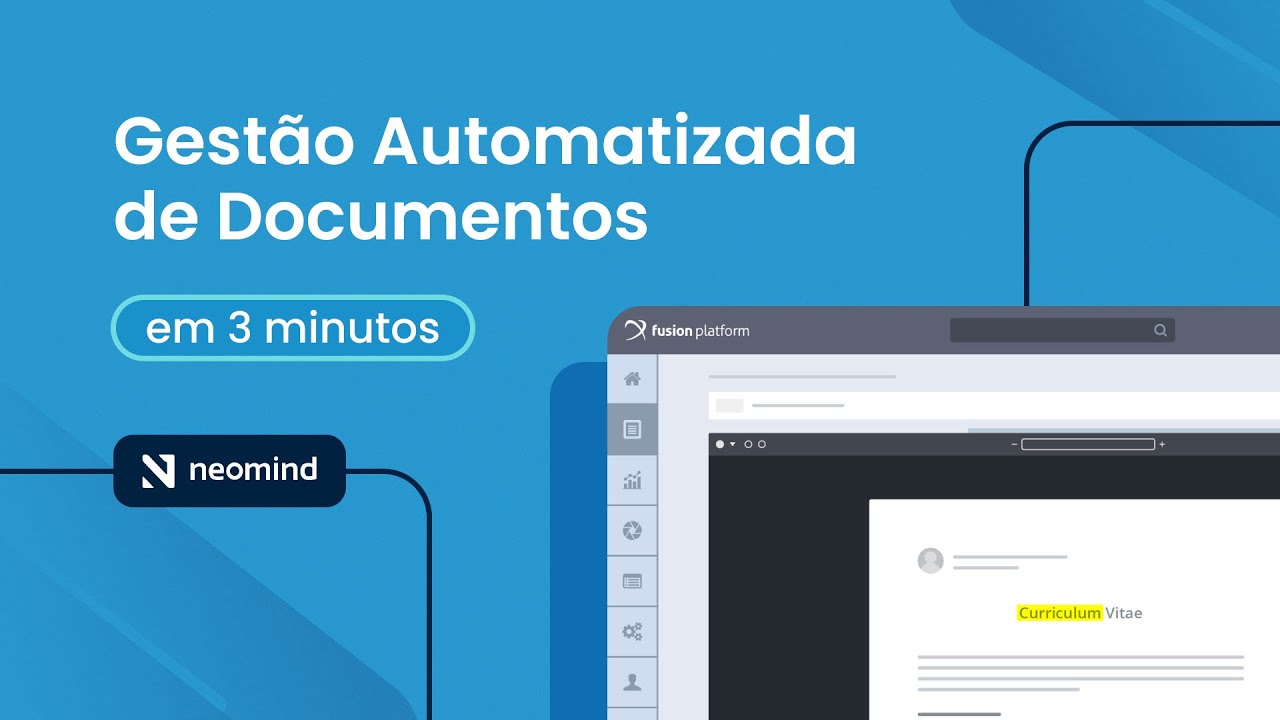Gestão automatizada de documentos em 3 minutos
