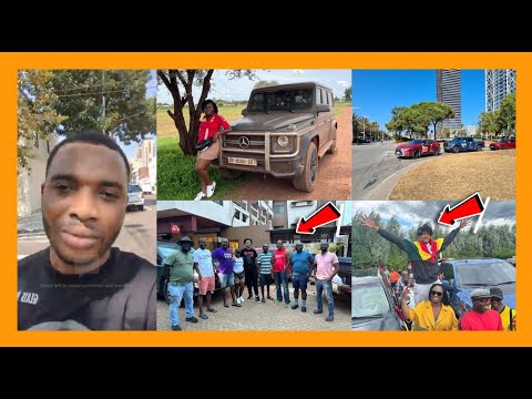 Twene Jonas Angr!lγ F!res & D!sgrαces 9 Ghanaians Who Drove From Accra To London