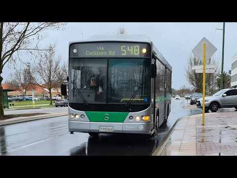 TP2060 Transperth Bus Mercedes-Benz Oc500le Cng Sound