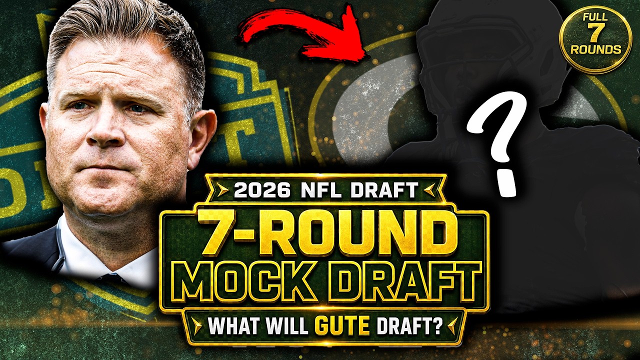 What Will Brian Gutekunst Draft? 7-Round Packers Predictive Mock Draft!