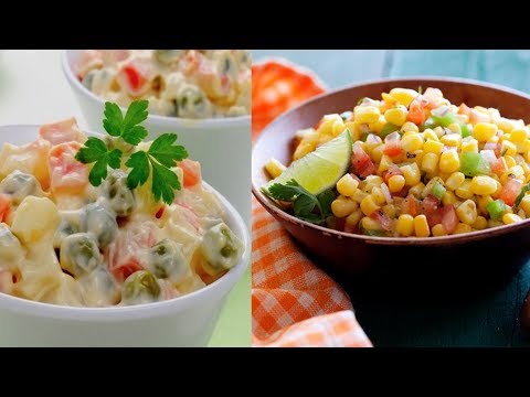 AMERICAN & RUSSIAN SALAD SPECIAL || سالاد سبشل || సలాడ్ స్పెషల్ || अमेरिकन & रुस्सियन सलाद स्पेशल