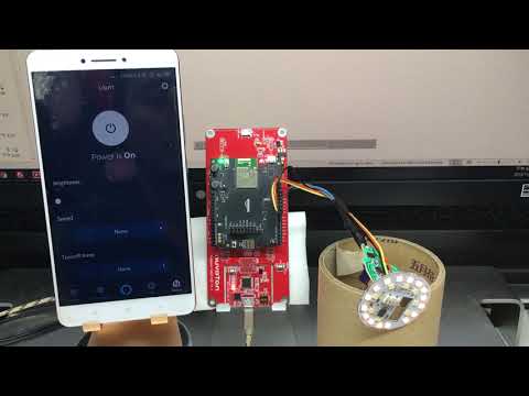 Alexa APP ACK HMCU with Lamp Board.