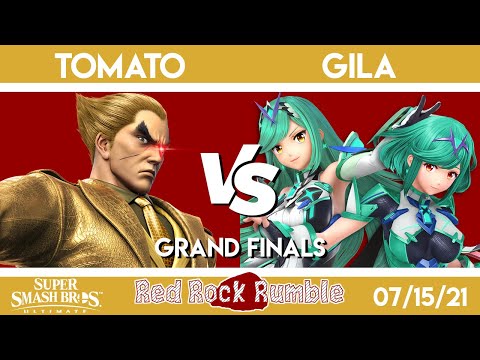 Red Rock Rumble #96 - Tomato (Kazuya) VS. Gila (Pyra/Mythra) - Grand Finals - Smash Ultimate