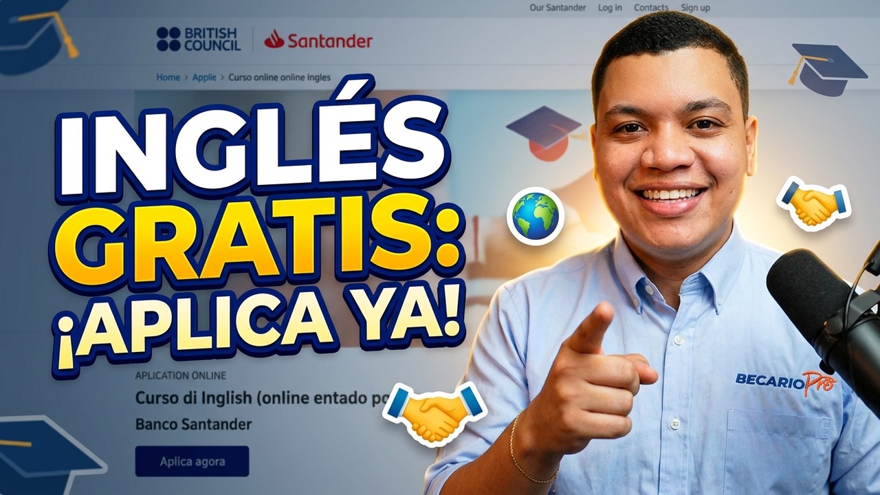 Curso online para aprender Inglés GRATIS con Certificado (10,000 Becas Disponibles)