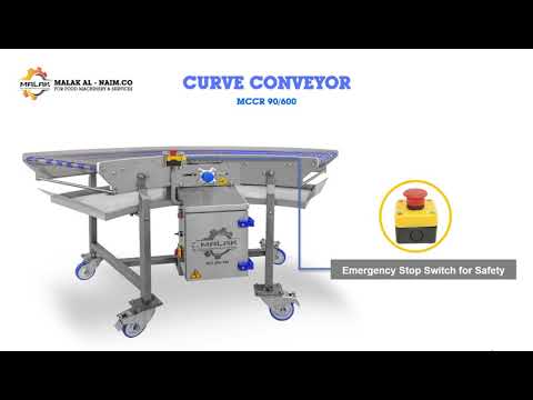 Wire belt Curve conveyor