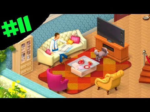 HOMESCAPES - WALKTHROUGH Lvl 41-43 Day 4 (Story + gameplay) Android iOS HD
