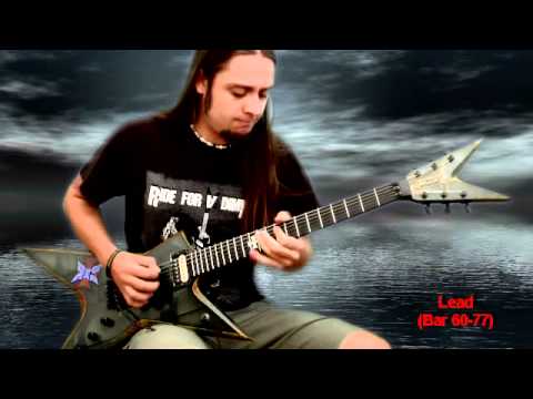 PANTERA FLOODS solo and outro by Attila Voros of Vulgar Display Of Cover PANTERA tribute