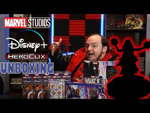Heroclix Unboxing: Marvel Studios Disney Plus Brick, Special Thanks to WizKids!