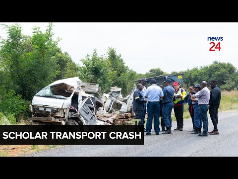 WATCH | ‘A day that shakes you’: Death toll in Vaal scholar transport crash climbs to 13