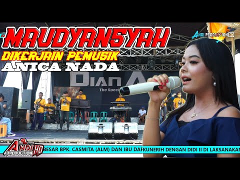 MAUDYANSYAH WORKS AT ANICA NADA MUSIC WORK - ANICA NADA LIVE, TEGALKARANG VILLAGE, PALIMANAN CIREBON
