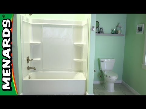 How to Install a Shower Surround - Menards