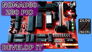 NOMAD80: Testing Z80 PIO On My Z80 Computer Using The Altair 8800 Kill The Bit Game