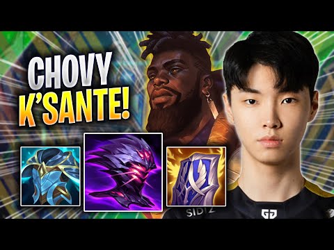 CHOVY IS SO CLEAN WITH K'SANTE! - GEN Chovy Plays K'sante MID vs Zoe! | Season 2023
