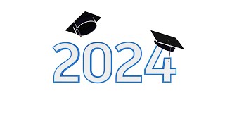 2 Hour Class of 2024 Graduation Background Video with Music |365Edits.com Website, Invitation & Sign