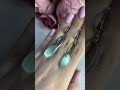 Серебряные серьги с кошачьим глазом