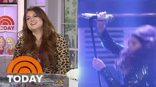 Meghan Trainor On Her Fall On ‘Jimmy Fallon’: ‘I Killed It!’ | TODAY
