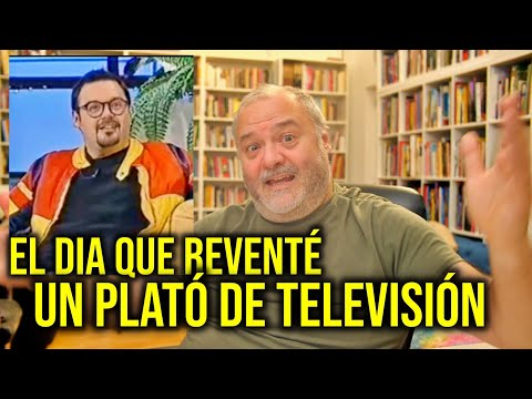 I blew up a set on ETB during Patricia Gaztañaga's show