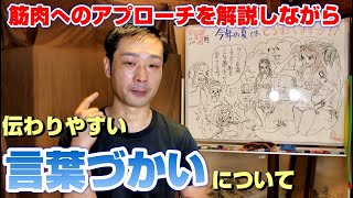 【ひだまり】伝わりやすい「言葉づかい」について。筋肉へのアプローチを解説しながら【カイロプラクティック】
