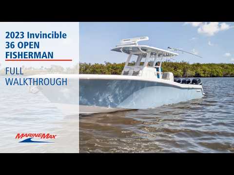 2023 Invincible 36 Open Fisherman Video