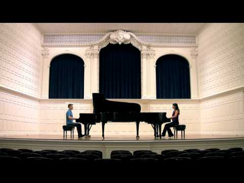 Mozart's SONATA for TWO PIANOS - Anderson & Roe