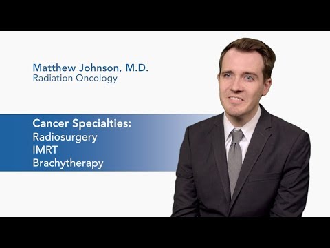 Meet Dr. Matthew Johnson - Radiation Oncology | Karmanos Cancer Institute