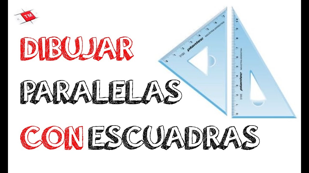 paralelas con escuadra