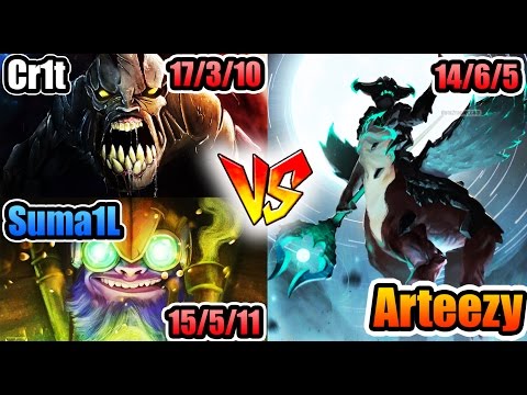 SumaiL ft Cr1t vs Arteezy Dota 2 7.02 - That's NOT FAIR