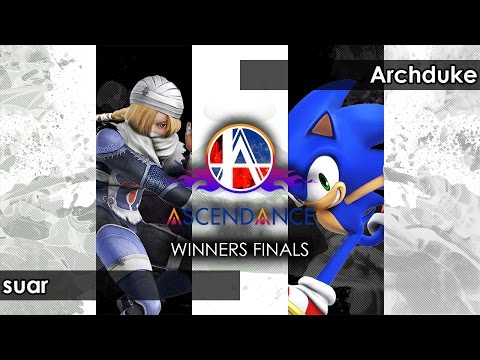 Smash 4: PG | suar (Sheik) V Archduke (Sonic) - Ascendance 29 Tournament SSB4